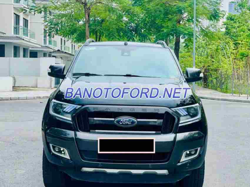 Cần bán xe Ford Ranger Wildtrak 3.2L 4x4 AT màu Đen 2016