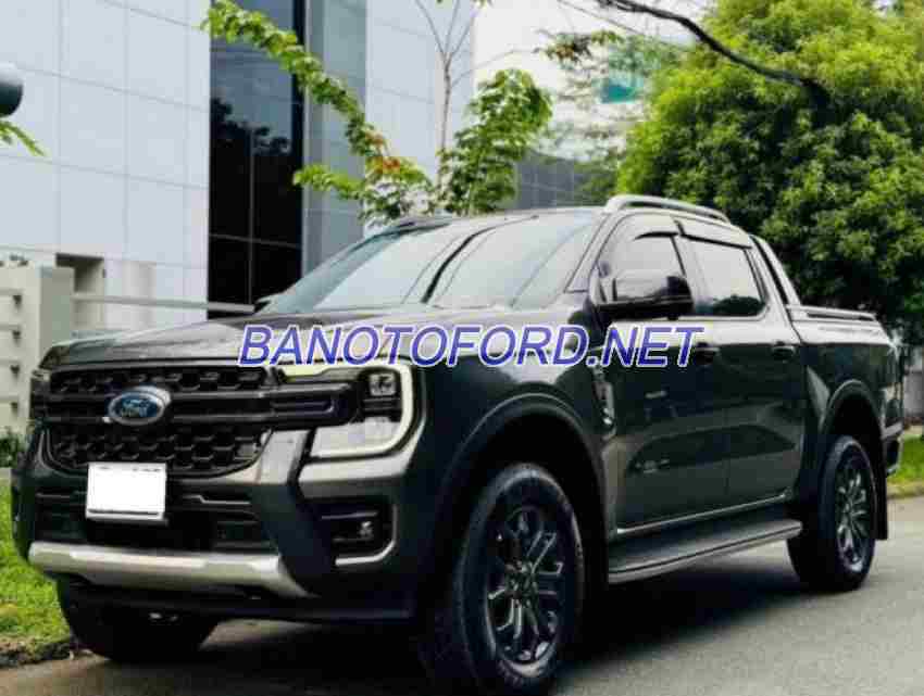 Cần bán xe Ford Ranger Wildtrak 2.0L 4x4 AT năm 2022 màu Ghi cực đẹp