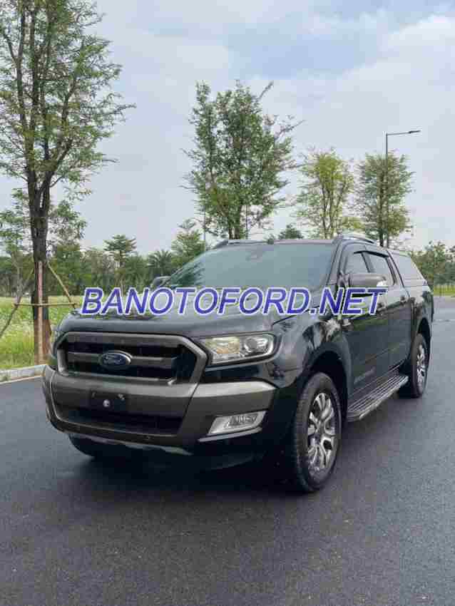 Cần bán Ford Ranger Wildtrak 3.2L 4x4 AT Máy dầu 2016 màu Đen