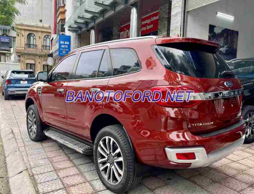 Cần bán xe Ford Everest Titanium 2.0L 4x4 AT 2019 Số tự động màu Đỏ