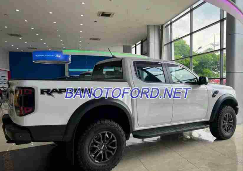 Bán xe Ford Ranger Raptor 2.0L 4x4 AT đời 2024, màu Trắng, giá cạnh tranh