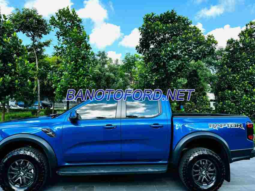 Cần bán gấp xe Ford Ranger Raptor 2.0L 4x4 AT 2023 màu Xanh