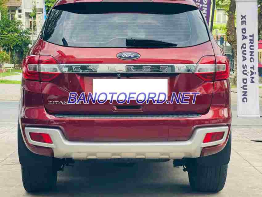 Cần bán gấp Ford Everest Titanium 2.0L 4x2 AT đời 2020, màu Đỏ