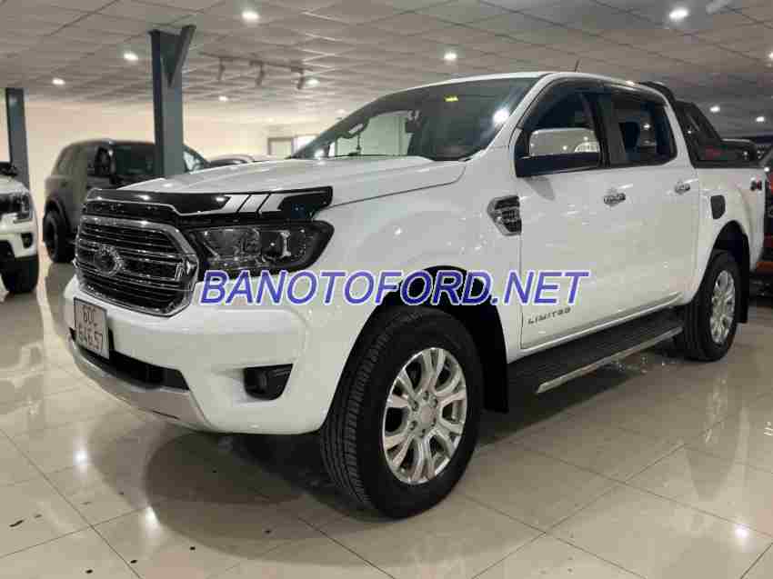 Cần bán gấp xe Ford Ranger Limited 2.0L 4x4 AT năm 2022, màu Trắng, Số tự động