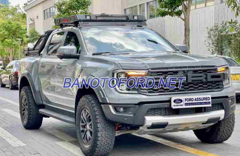 Cần bán gấp Ford Ranger Raptor 2.0L 4x4 AT đời 2023, màu Xám