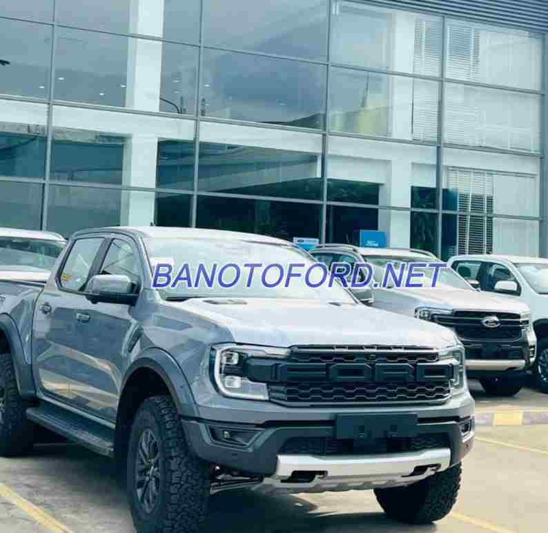 Xe Ford Ranger Raptor 2.0L 4x4 AT tiêu chuẩn - Xám - 2024