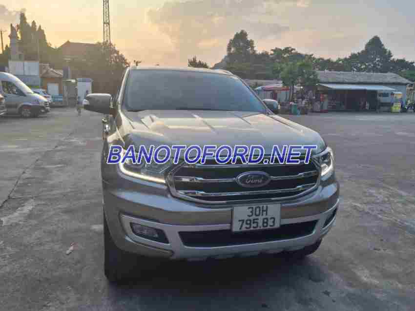 Bán Ford Everest Trend 2.0L 4x2 AT, màu Cát, Máy dầu, 2018