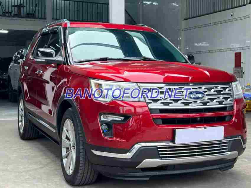 Cần bán Ford Explorer Limited 2.3L EcoBoost Máy xăng 2018 màu Đỏ