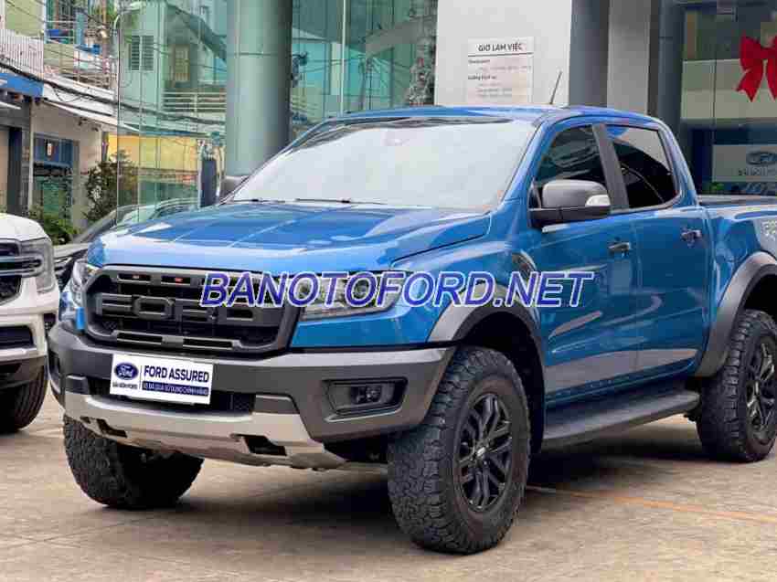 Cần bán gấp xe Ford Ranger Raptor 2.0L 4x4 AT năm 2021, màu Xanh, Số tự động