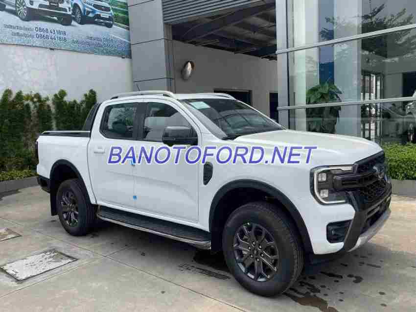 Bán xe Ford Ranger Wildtrak 2.0L 4x4 AT đời 2024, màu Trắng, giá cạnh tranh