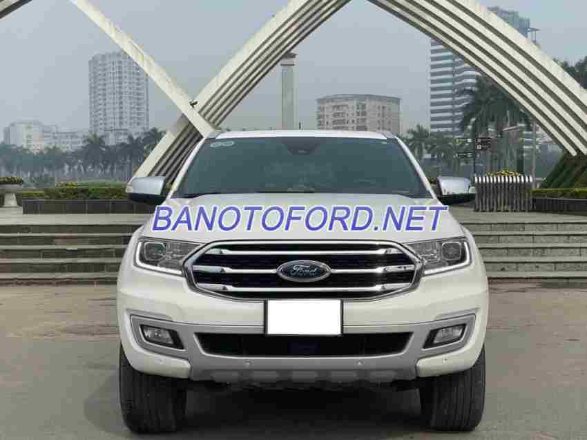 Cần bán gấp xe Ford Everest Titanium 2.0L 4x4 AT 2020 màu Trắng