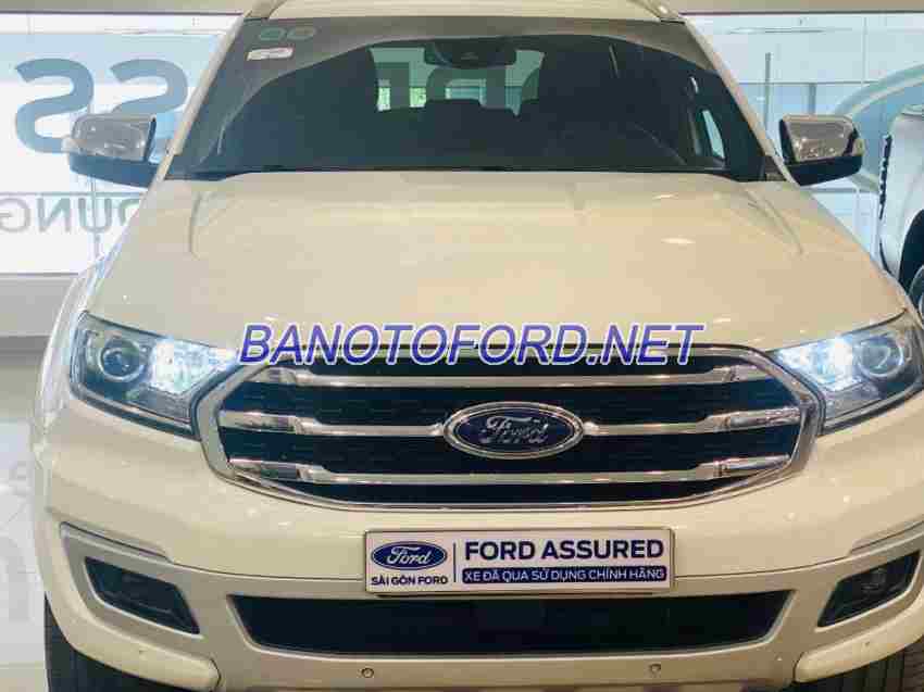 Cần bán Ford Everest Titanium 2.0L 4x4 AT Máy dầu 2018 màu Trắng