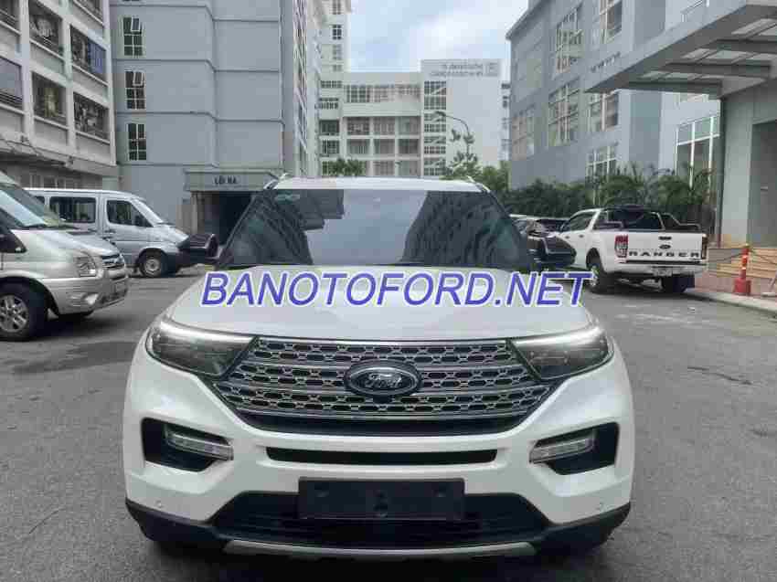 Bán Ford Explorer Limited 2.3L EcoBoost, màu Trắng, Máy xăng, 2021