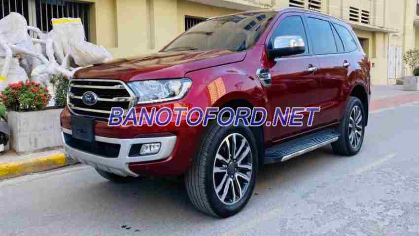 Cần bán xe Ford Everest Titanium 2.0L 4x4 AT màu Đỏ 2019