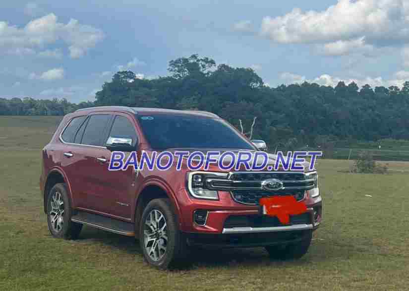 Cần bán xe Ford Everest Titanium Plus 2.0L 4x4 AT năm 2022 màu Đỏ cực đẹp