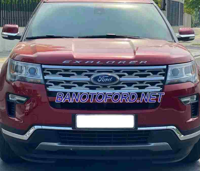 Bán Ford Explorer Limited 2.3L EcoBoost, màu Đỏ, Máy xăng, 2019