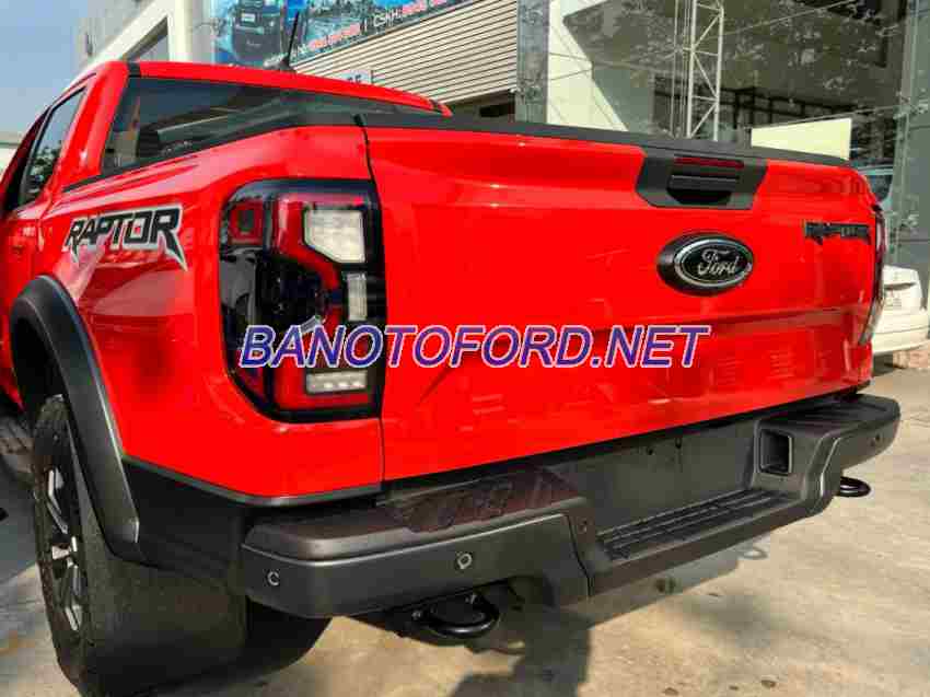 Ford Ranger Raptor 2.0L 4x4 AT 2024, màu Đỏ, Số tự động