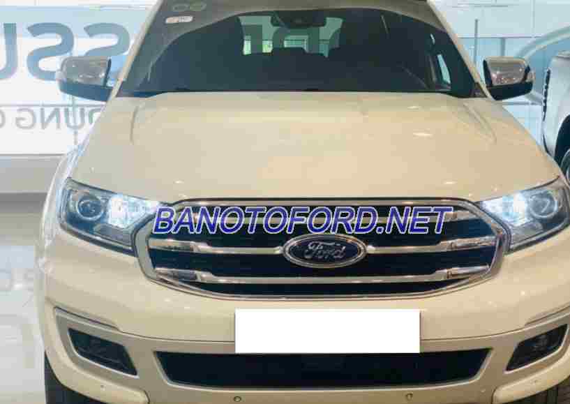 Cần bán Ford Everest Titanium 2.0L 4x4 AT Máy dầu 2018 màu Trắng