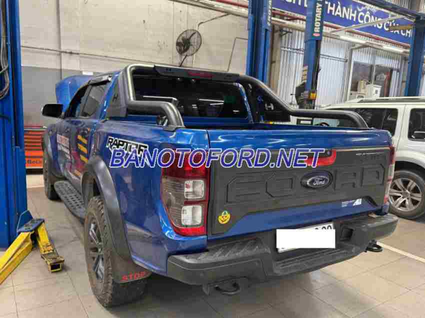 Cần bán gấp xe Ford Ranger Raptor 2.0L 4x4 AT 2019 màu Xanh