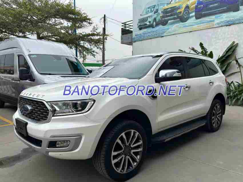 Cần bán gấp xe Ford Everest Titanium 2.0L 4x2 AT 2021 màu Trắng