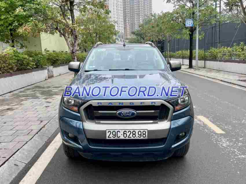 Bán Ford Ranger XLS 2.2L 4x2 AT, màu Xanh, Máy dầu, 2016