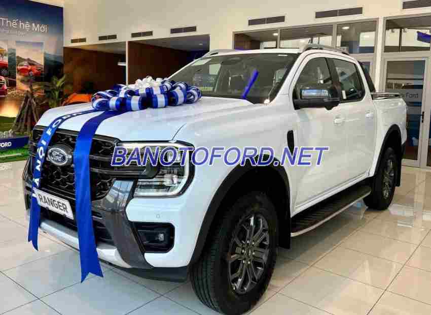 Bán Ford Ranger Wildtrak 2.0L 4x4 AT 2025 - màu Trắng - xe Lắp ráp trong nước - giá tốt