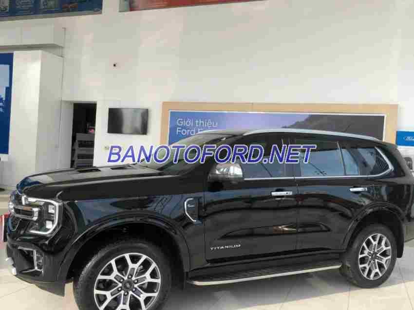 Bán xe Ford Everest Titanium Plus 2.0L 4x4 AT đời 2025, màu Đen, giá cạnh tranh