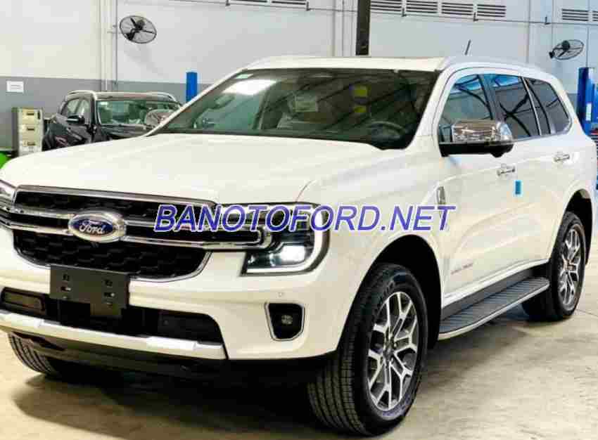 Bán Xe Ford Everest Titanium Plus 2.0L 4x4 AT 2025 - màu  Trắng