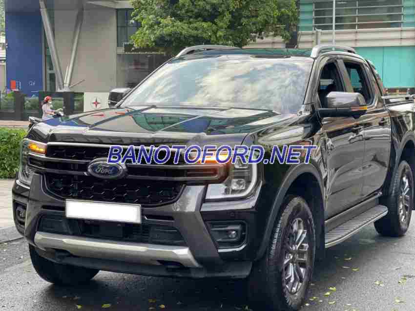 Cần bán gấp Ford Ranger Wildtrak 2.0L 4x4 AT đời 2023, màu Đen