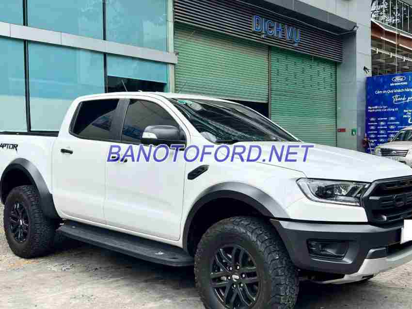 Cần bán gấp xe Ford Ranger Raptor 2.0L 4x4 AT 2022 màu Trắng