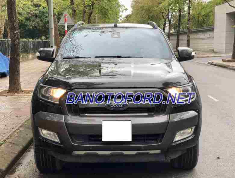 Cần bán xe Ford Ranger Wildtrak 3.2L 4x4 AT màu Đen 2017