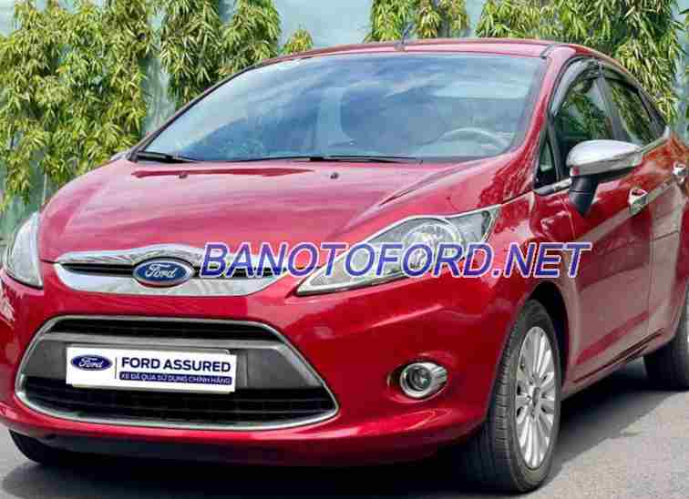 Cần bán gấp Ford Fiesta 1.6 AT đời 2011, màu Đỏ