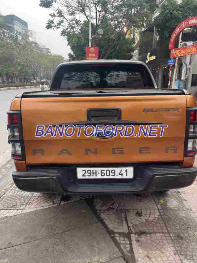 Cần bán Ford Ranger Wildtrak 3.2L 4x4 AT Máy dầu 2017 màu Cam