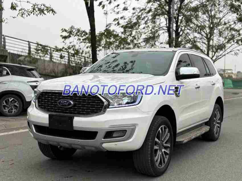 Bán Ford Everest Titanium 2.0L 4x2 AT, màu Trắng, Máy dầu, 2020