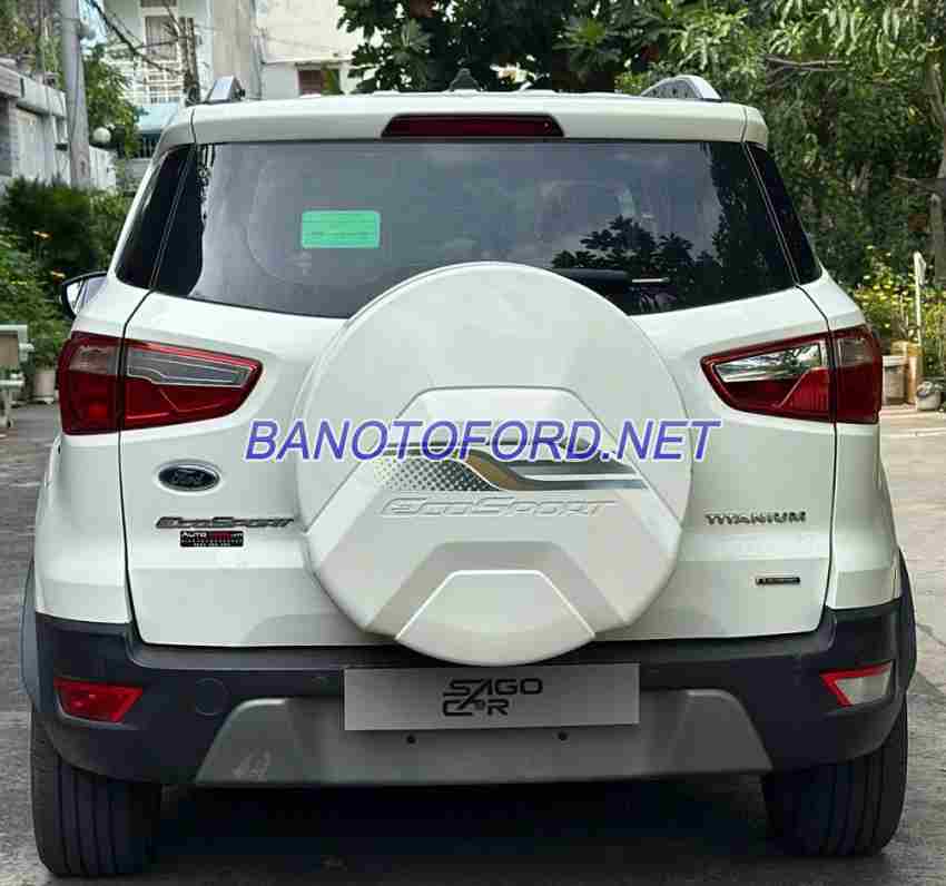 Bán Ford EcoSport Titanium 1.0 EcoBoost, màu Trắng, Máy xăng, 2018