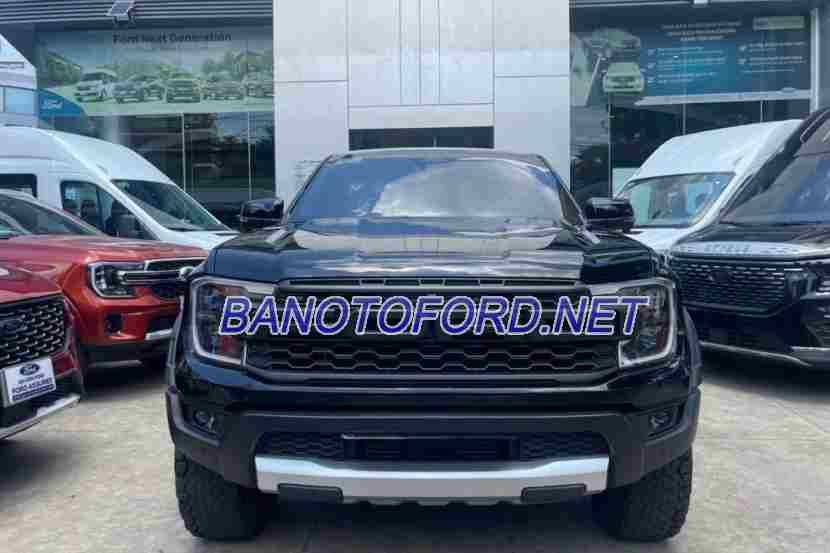 Cần bán gấp xe Ford Ranger Raptor 2.0L 4x4 AT năm 2023, màu Đen, Số tự động