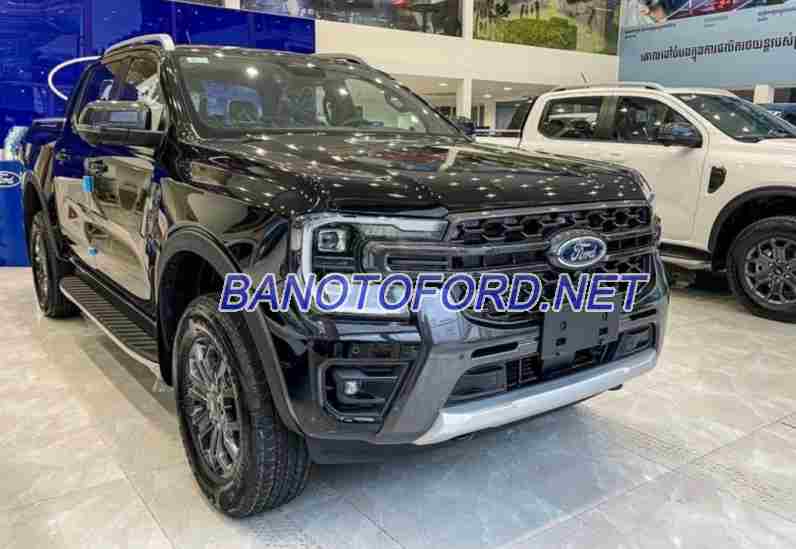 Bán Ford Ranger Wildtrak 2.0L 4x4 AT đời 2025 - màu Đen
