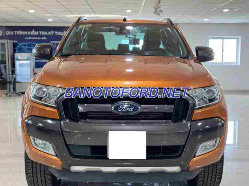 Cần bán xe Ford Ranger Wildtrak 3.2L 4x4 AT 2016 Số tự động màu Cam
