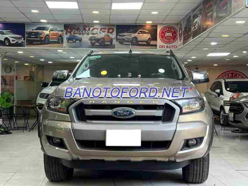 Bán Ford Ranger XLS 2.2L 4x2 MT, màu Vàng, Máy dầu, 2017