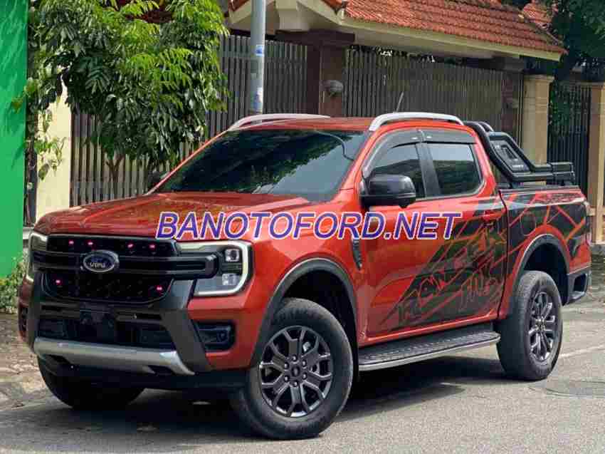 Cần bán gấp xe Ford Ranger Wildtrak 2.0L 4x4 AT 2023 màu Đỏ