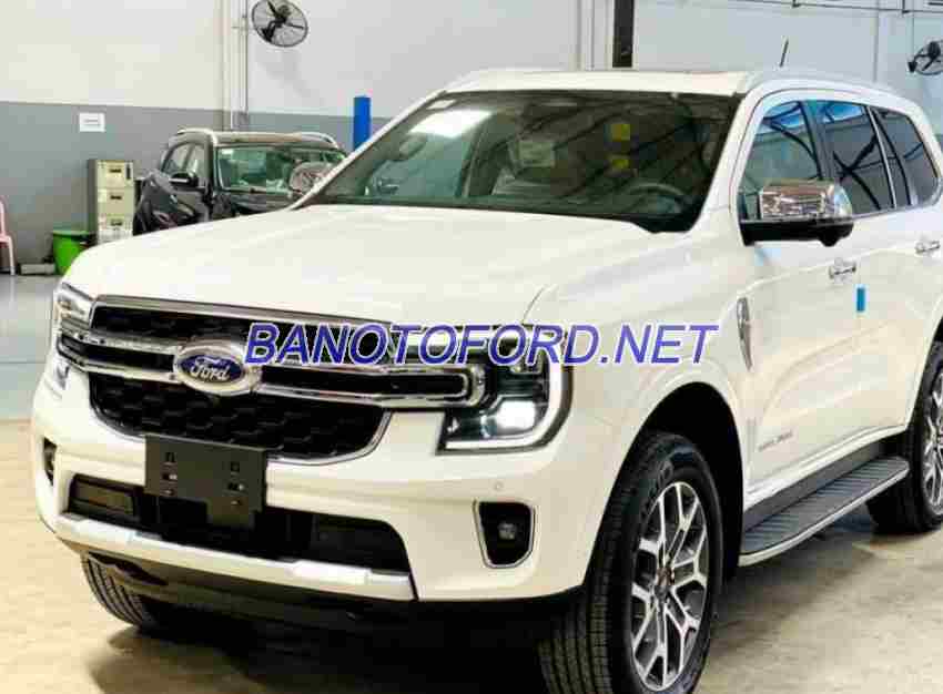 Ford Everest Titanium Plus 2.0L 4x4 AT 2025 - màu Trắng - xe cực đẹp