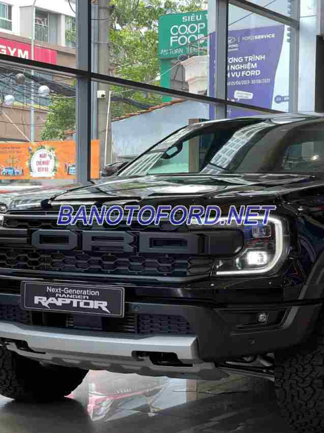 Bán Ford Ranger Raptor 2.0L 4x4 AT 2025 - màu Đen - xe Nhập khẩu - giá tốt