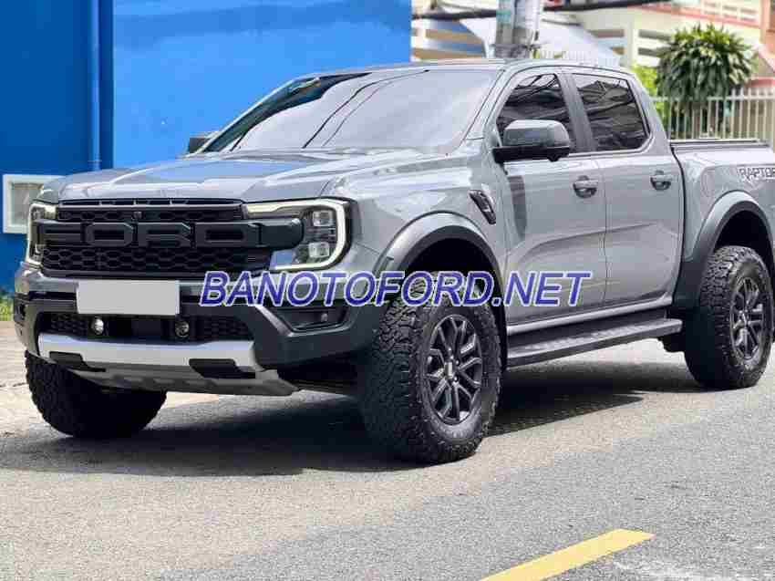 Cần bán gấp xe Ford Ranger Raptor 2.0L 4x4 AT 2023 màu Xám