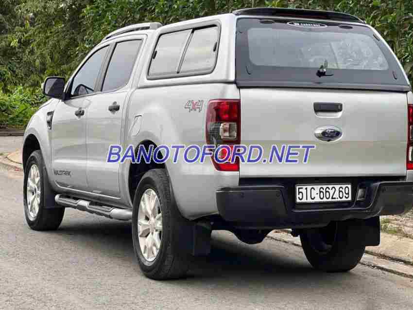 Cần bán xe Ford Ranger Wildtrak 3.2L 4x4 AT 2015 Số tự động màu Bạc