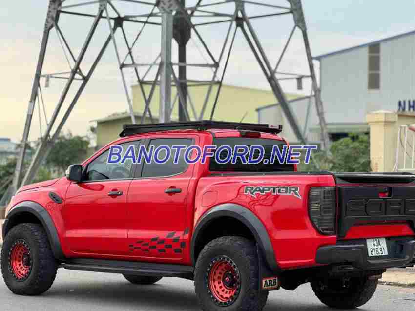 Cần bán xe Ford Ranger Raptor 2.0L 4x4 AT năm 2020 màu Đỏ cực đẹp