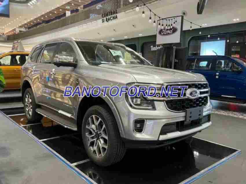 Bán Ford Everest Titanium 2.0L 4x2 AT 2025 - màu Bạc - xe Nhập khẩu - giá tốt