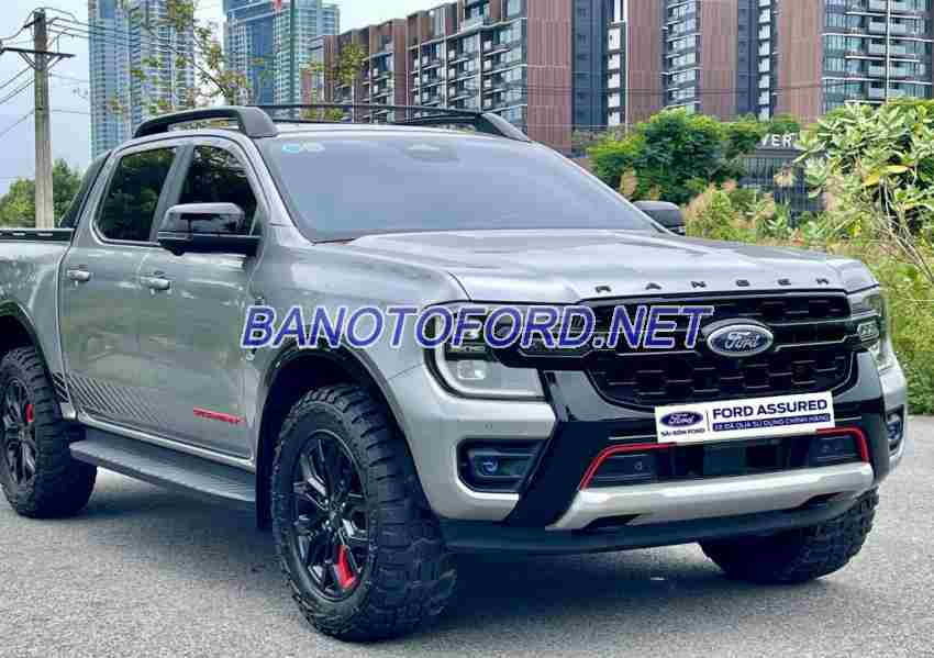 Cần bán gấp Ford Ranger Stormtrak 2.0L 4x4 AT đời 2024, màu Bạc