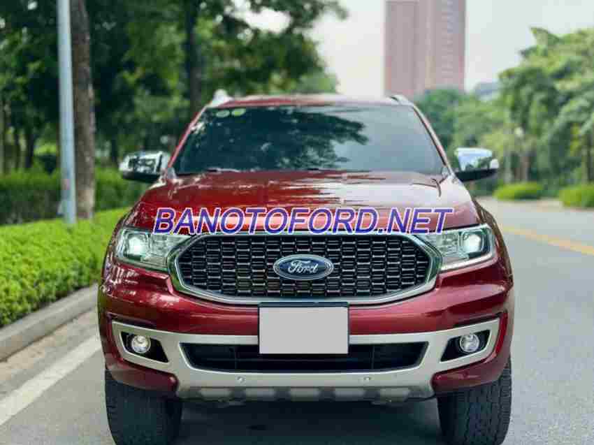 Cần bán xe Ford Everest Titanium 2.0L 4x2 AT năm 2020 màu Đỏ cực đẹp