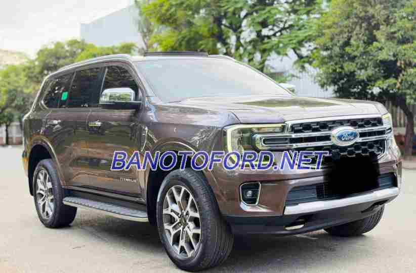 Bán Ford Everest Titanium 2.0L 4x2 AT, màu Nâu, Máy dầu, 2022