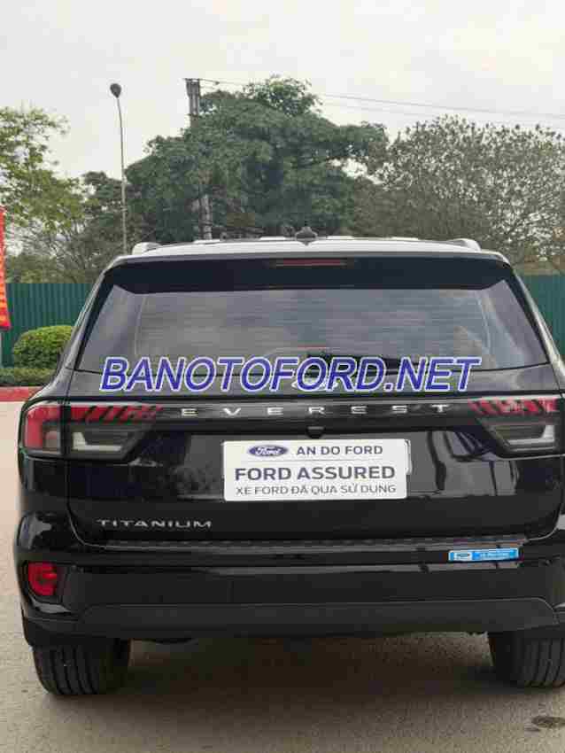 Bán Ford Everest Titanium 2.0L 4x2 AT, màu Đen, Máy dầu, 2024